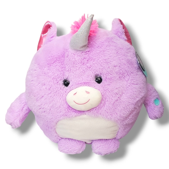 HUG Me Light Up UNICORN 14" Stuffed Animal Festive Voice Plush Toy NEW - Picture 5 of 9